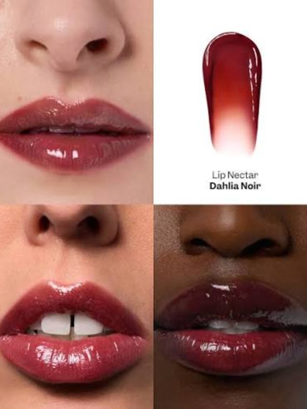Dahlia Noir [dahl-yuh n-wahr]  Hydrating Lip Stain Lip Nectar NEW UNUSED